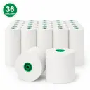 Toiletpapier met Dop – 36 Rollen – 2-Laags – 100 Meter per Rol – 100% Cellulose – Wit – Ø 13 cm – Kern Ø 40 mm