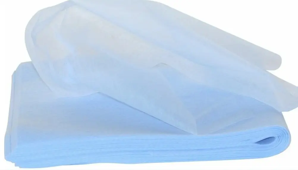 Stofwisdoek viscose 20-grams 25x60 cm blauw 1000 Stuks