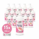 Isabel Crème Lavante Vloeibare Handzeep – 15 x 500 ml – Romige Handzeep met Pomp – Milde Reiniging – Voor Thuis, Kantoor en Sanitaire Ruimtes