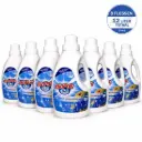 BioPak 2-in-1 Vloeibaar Wasmiddel & Wasverzachter Ambre Intense – 8 x 1,5 Liter – 12 Liter Totaal – Voor Gekleurde Was – Tot 240 Wasbeurten