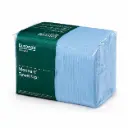 Euronda Monoart Towel Up! Wegwerpservetten Licht Blauw –  Pakken 50 Stuks  – 33 x 45 cm – Absorberende Cellulose Servetten met PE-Film – Voor Tandartspraktijk, Schoonheidssalon & Medische Praktijk 10 Pakket x50 Stuks