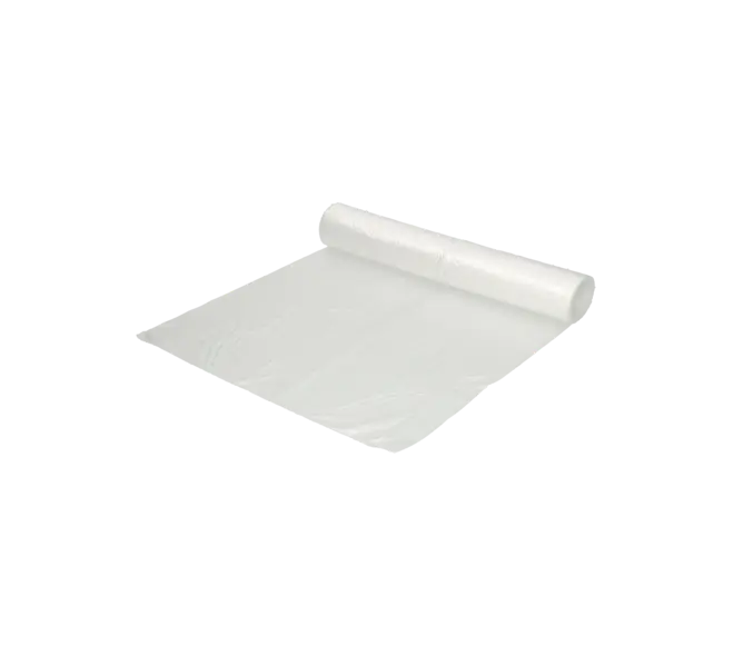 Afvalzak Gerecycled HDPE Transparant 63x70cm T15 50 Liter SP Per Doos 40 Rollen x 25 Stuks