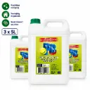 PB Schoonmaakazijn 3 x 5 Liter – 15 Liter Totaal – 8% Zuur – Voor Ontkalken, Reinigen en Geurtjes Neutraliseren – Veelzijdige Schoonmaakoplossing