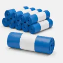 Afvalzak Blauw Rec. T25 70x110 cm 25 Rollen x 20 Stuks ( Totaal 500 Stuks )