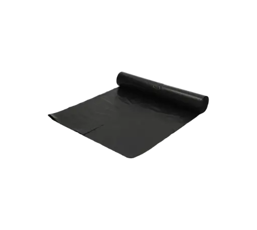 Afvalzak Gerecycled LDPE Zwart 60x80cm T40 60 Liter HY Per Doos 20 Rollen x 20 Stuks 