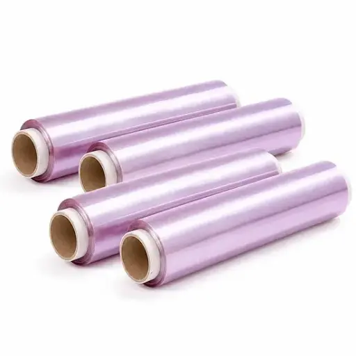 NaturaSterk PVC Vershoudfolie 30 cm Lila – 4 Rollen per Doos – 800 gr per Rol – Professionele Huishoudfolie voor Horeca en Catering