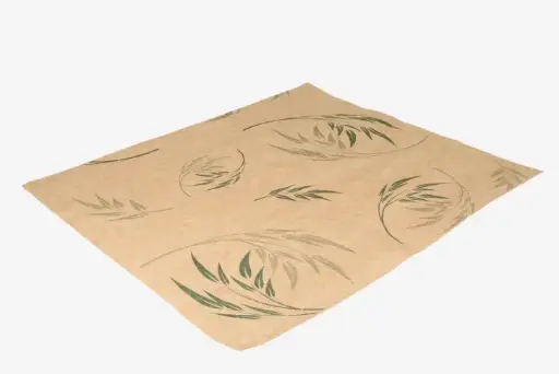 [CC00292] Vetvrij papier 33x38cm hamburgervellen bamboe 2000 Stuks