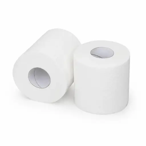 [NS140045] Traditioneel Toiletpapier – 3-Laags – 250 Vellen per Rol – 56 Rollen – 100% Cellulose – Wit – Met Reliëfstructuur